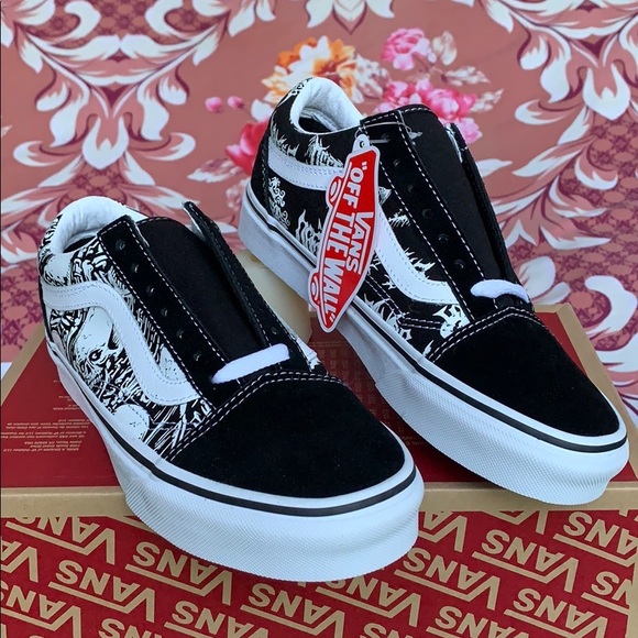 vans old skool black bone